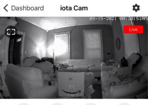 iota video camera feed