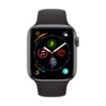 Black Apple Watch 4