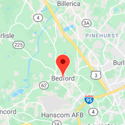 Bedford, MA map