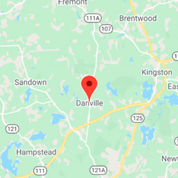 Danville, NH map