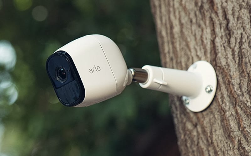 arlo camera outside