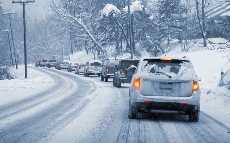 driving in snow