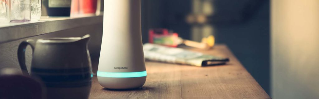 simplisafe hub on counter