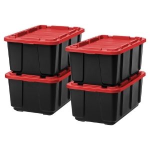 IRIS USA 27 gallon storage bins