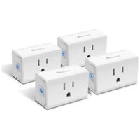 Kasa Smart Wi-Fi Plug Mini 4-pack