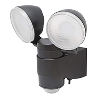 maxsa black dual-head spotlights