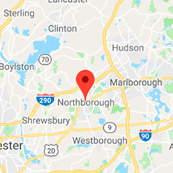 Northborough, MA map