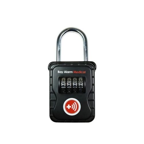 black bay alarm key lockbox with combination lock