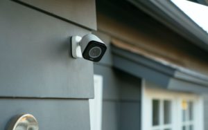 Vivint Outdoor Camera Pro on Wall