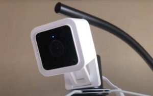 wyze camera v3 on wall