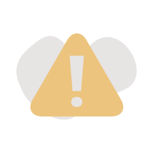 Warning sign icon